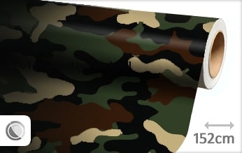 30 mtr Camouflage leger folie